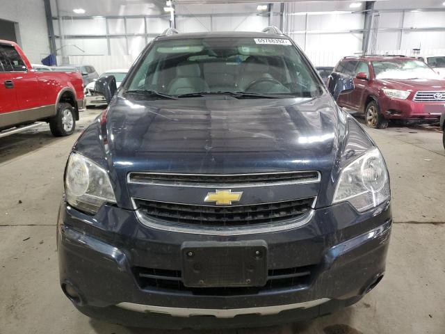 3GNAL4EK5ES631282 - 2014 CHEVROLET CAPTIVA LTZ BLUE photo 5