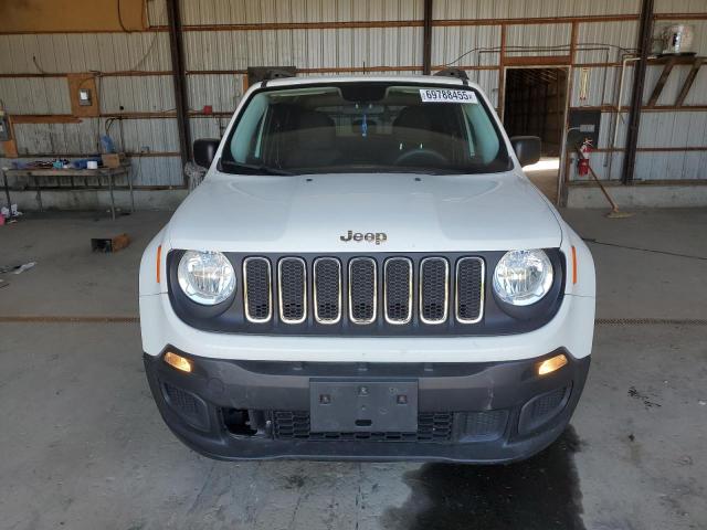 ZACCJBAB8HPE76668 - 2017 JEEP RENEGADE SPORT WHITE photo 5