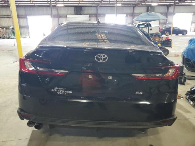 4T1DAACK2SU063447 - 2025 TOYOTA CAMRY XSE შავი ფოტო 6