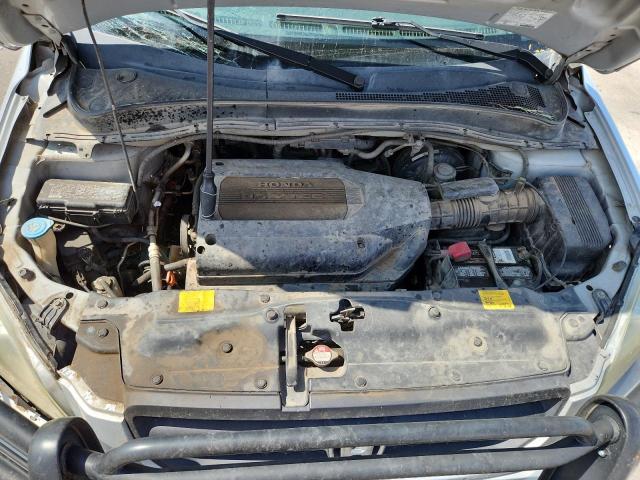 2HKYF18704H608022 - 2004 HONDA PILOT EXL SILVER photo 12