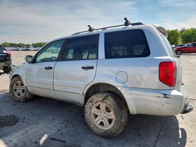 2HKYF18704H608022 - 2004 HONDA PILOT EXL SILVER photo 2
