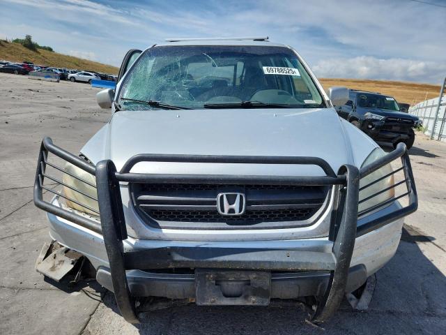2HKYF18704H608022 - 2004 HONDA PILOT EXL SILVER photo 5