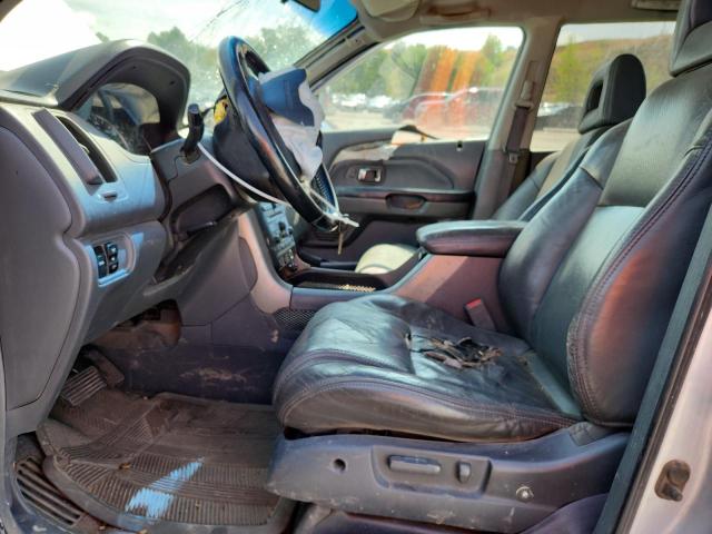 2HKYF18704H608022 - 2004 HONDA PILOT EXL SILVER photo 7