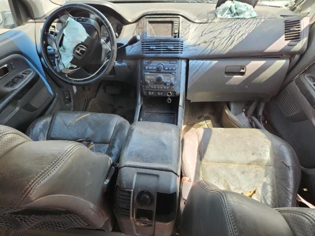 2HKYF18704H608022 - 2004 HONDA PILOT EXL SILVER photo 8