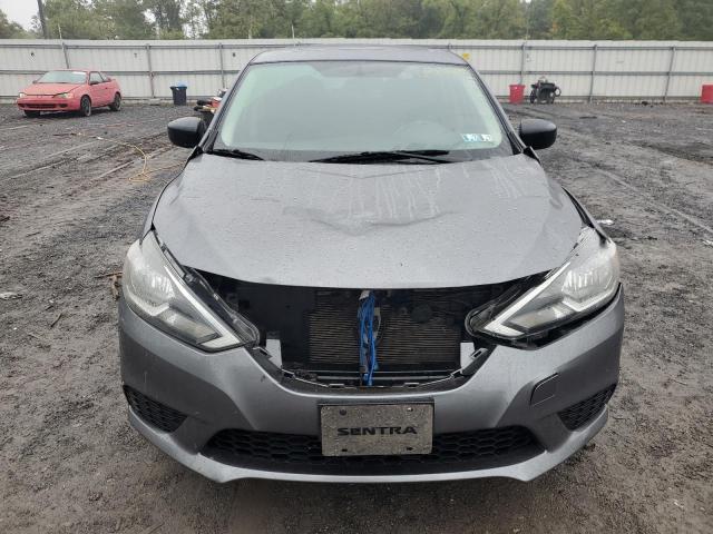 3N1AB7AP7HY374273 - 2017 NISSAN SENTRA S GRAY photo 5