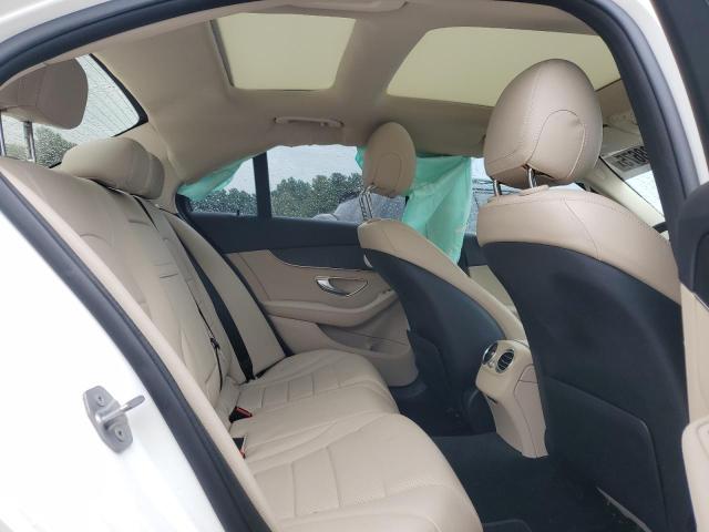55SWF4KB6GU169884 - 2016 MERCEDES-BENZ C 300 4MATIC WHITE photo 10