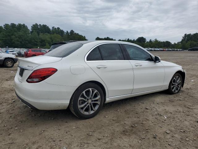 55SWF4KB6GU169884 - 2016 MERCEDES-BENZ C 300 4MATIC WHITE photo 3