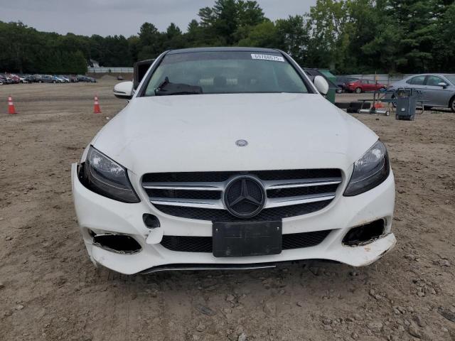 55SWF4KB6GU169884 - 2016 MERCEDES-BENZ C 300 4MATIC WHITE photo 5