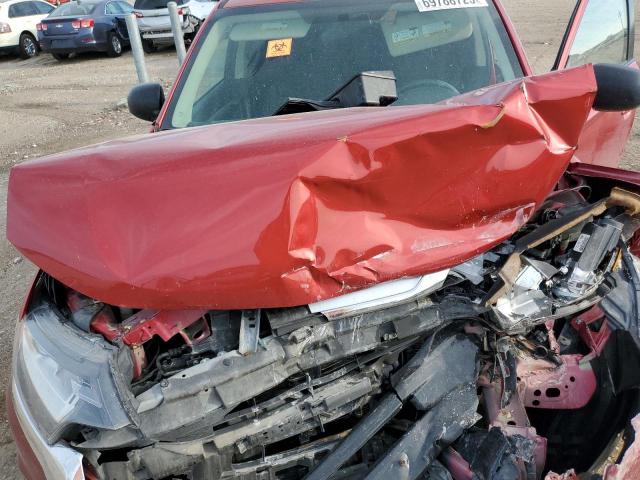 JA4AZ3A30JZ058654 - 2018 MITSUBISHI OUTLANDER SE Rojo foto 12