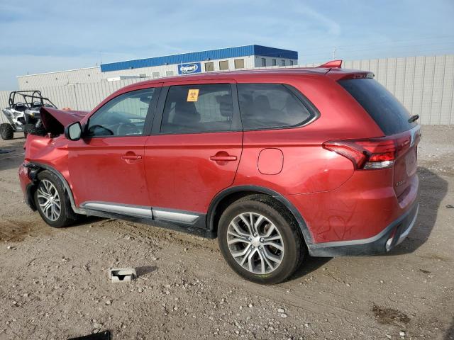 JA4AZ3A30JZ058654 - 2018 MITSUBISHI OUTLANDER SE Rojo foto 2