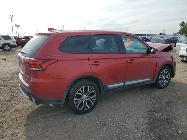 JA4AZ3A30JZ058654 - 2018 MITSUBISHI OUTLANDER SE Rojo foto 3