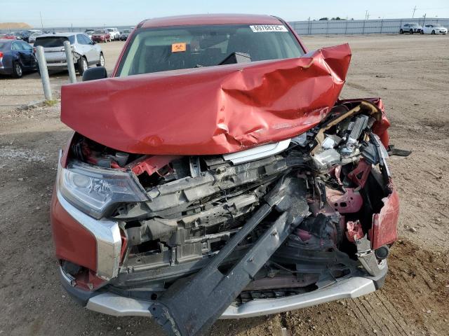 JA4AZ3A30JZ058654 - 2018 MITSUBISHI OUTLANDER SE Rojo foto 5