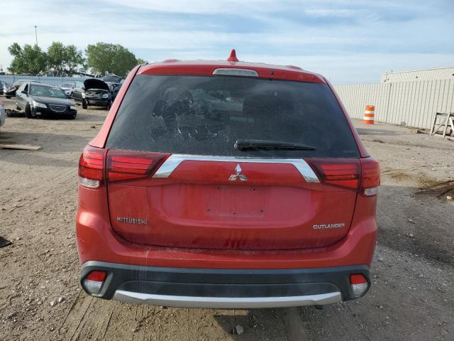 JA4AZ3A30JZ058654 - 2018 MITSUBISHI OUTLANDER SE Rojo foto 6