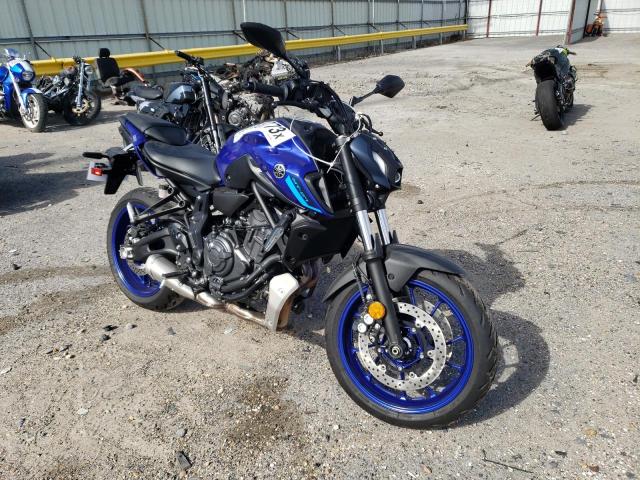 JYARM32E8NA006048 - 2022 YAMAHA MT07 BLUE photo 1