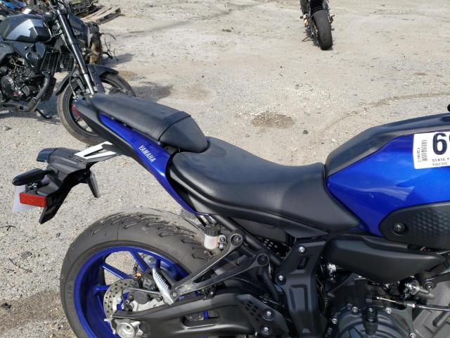 JYARM32E8NA006048 - 2022 YAMAHA MT07 BLUE photo 6