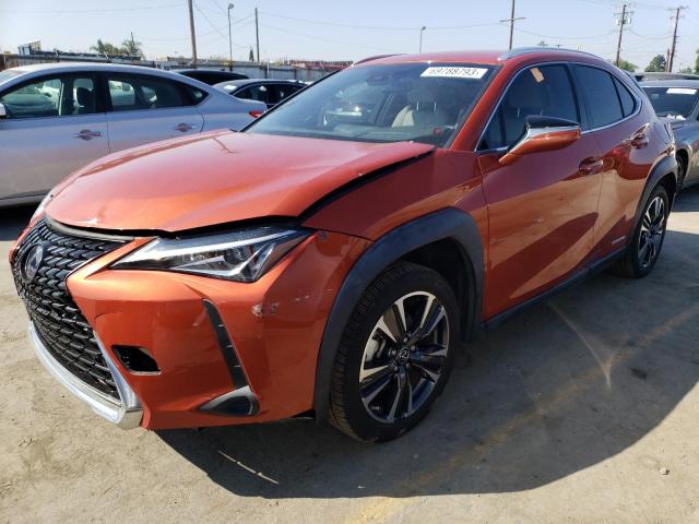 JTHX9JBH6L2035372 - 2020 LEXUS UX 250H ORANGE photo 1