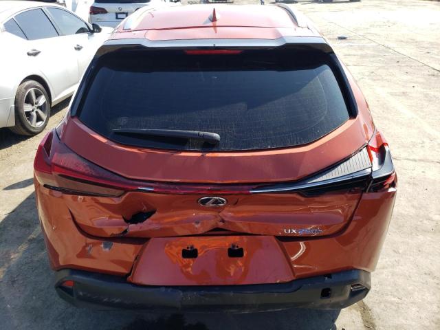 JTHX9JBH6L2035372 - 2020 LEXUS UX 250H ORANGE photo 6