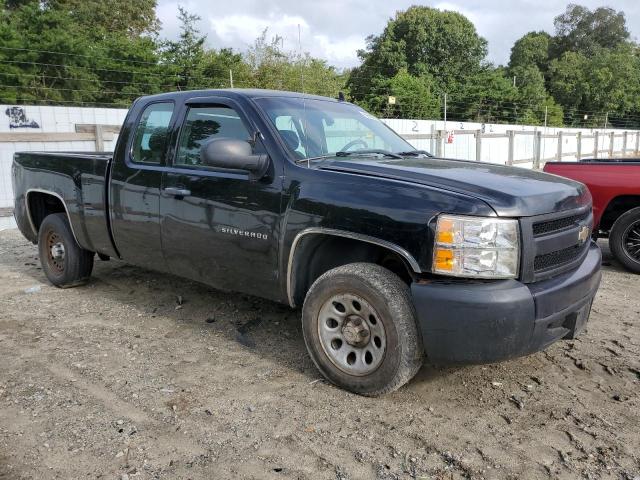 1GCEC19X17Z611275 - 2007 CHEVROLET SILVERADO C1500 CLASSIC BLACK photo 4