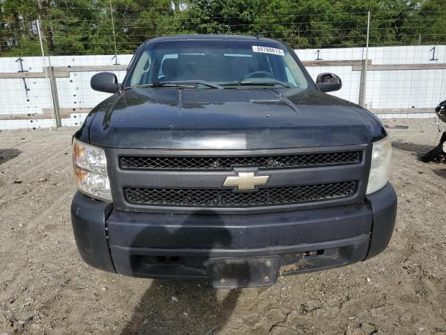 1GCEC19X17Z611275 - 2007 CHEVROLET SILVERADO C1500 CLASSIC BLACK photo 5