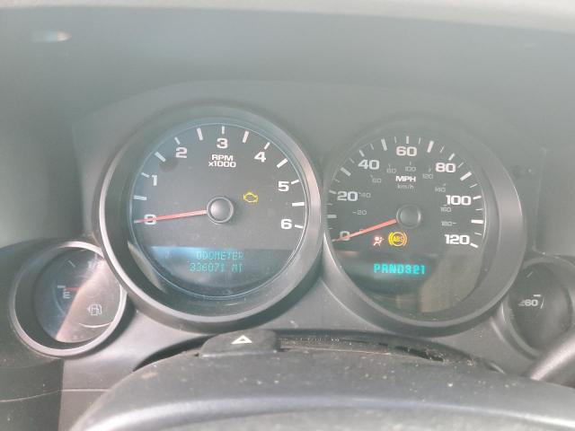 1GCEC19X17Z611275 - 2007 CHEVROLET SILVERADO C1500 CLASSIC BLACK photo 9