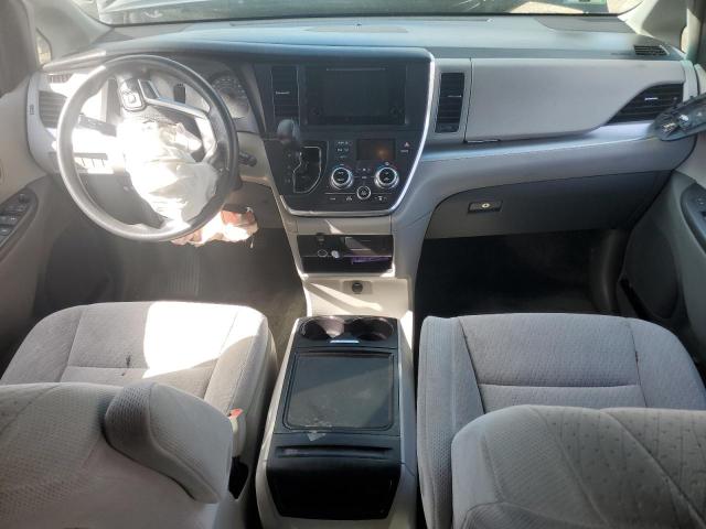 5TDJK3DC6FS124848 - 2015 TOYOTA SIENNA LE BLACK photo 8