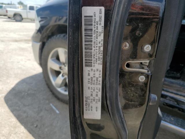 3C6RR7LT0HG543486 - 2017 RAM 1500 SLT BLACK photo 12