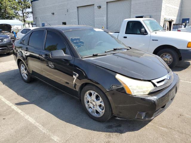 1FAHP35N08W176162 - 2008 FORD FOCUS SE BLACK photo 4