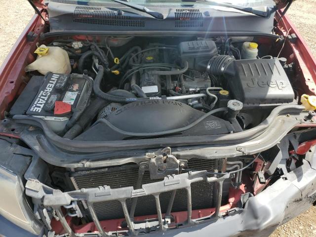 1J4GW48S64C286204 - 2004 JEEP GRAND CHER LAREDO RED photo 11