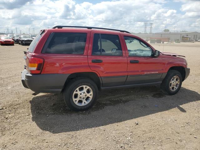 1J4GW48S64C286204 - 2004 JEEP GRAND CHER LAREDO RED photo 3