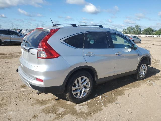 5J6RM4H73FL110188 - 2015 HONDA CR-V EXL SILVER photo 3
