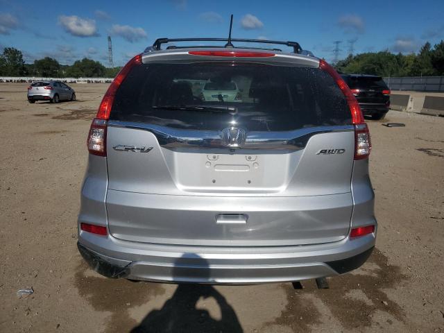 5J6RM4H73FL110188 - 2015 HONDA CR-V EXL SILVER photo 6