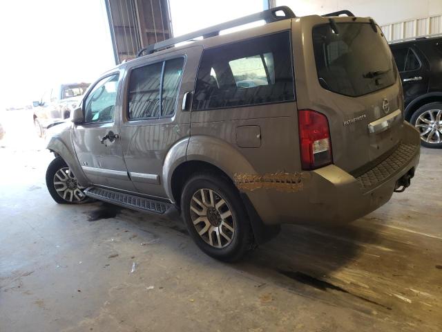 5N1BR18B28C639142 - 2008 NISSAN PATHFINDER LE 棕色 照片 2