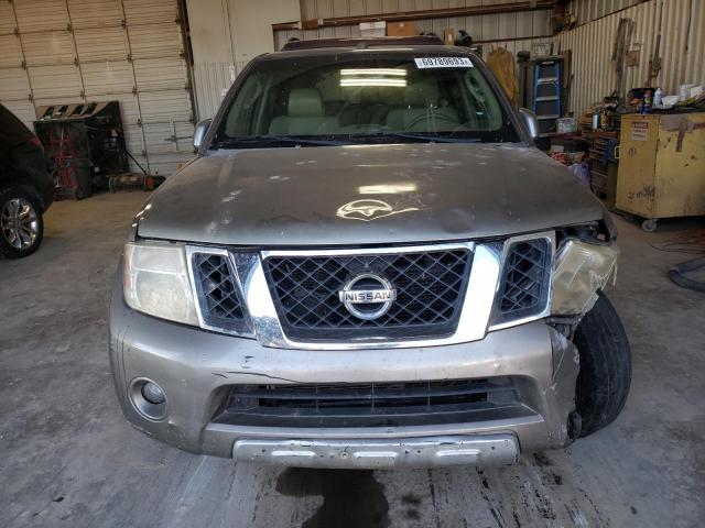 5N1BR18B28C639142 - 2008 NISSAN PATHFINDER LE 棕色 照片 5