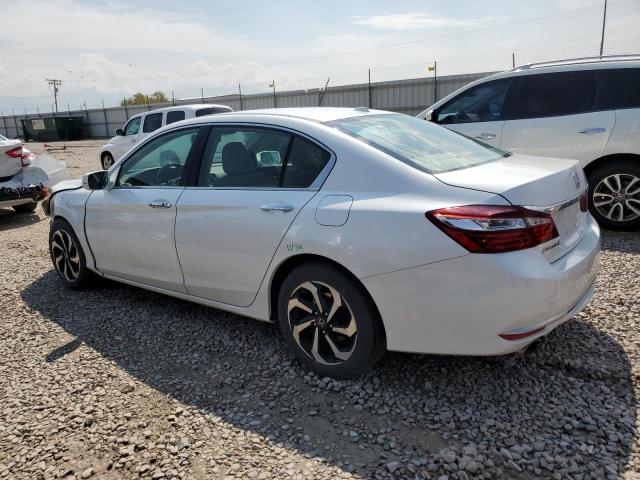 1HGCR3F83HA013818 - 2017 HONDA ACCORD EXL WHITE photo 2