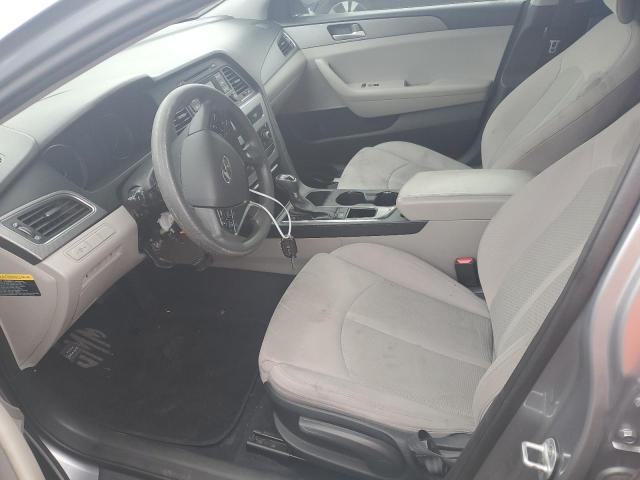 5NPE24AF4FH003103 - 2015 HYUNDAI SONATA SE GRAY photo 7