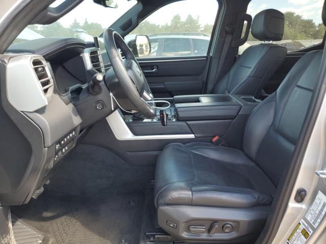 5TFNA5DB2PX114725 - 2023 TOYOTA TUNDRA CREWMAX PLATINUM SILVER photo 7