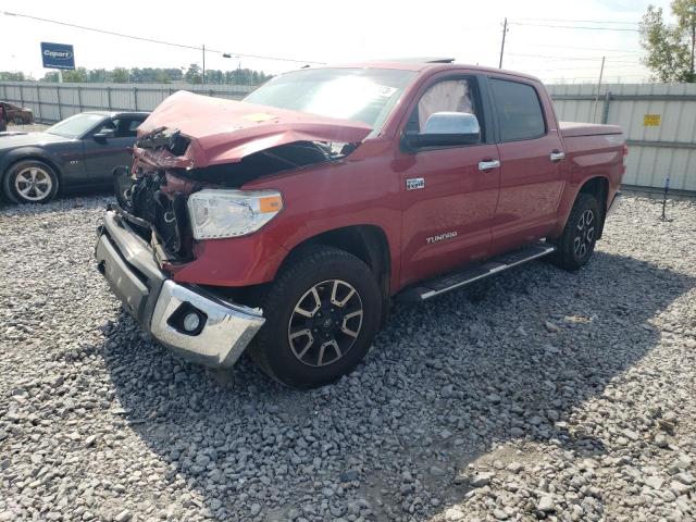 5TFHW5F15GX523840 - 2016 TOYOTA TUNDRA CREWMAX LIMITED RED photo 1