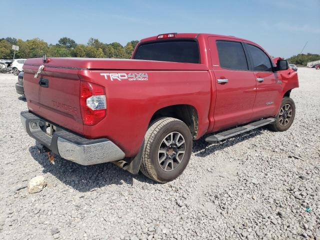 5TFHW5F15GX523840 - 2016 TOYOTA TUNDRA CREWMAX LIMITED RED photo 3