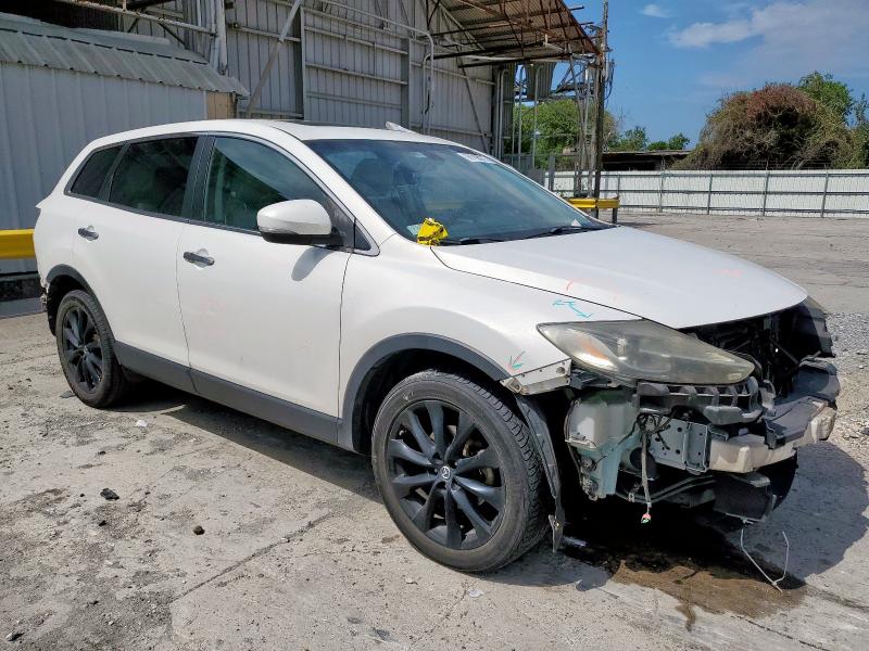 JM3TB2DA4E0435639 - 2014 MAZDA CX-9 GRAND TOURING WHITE photo 4