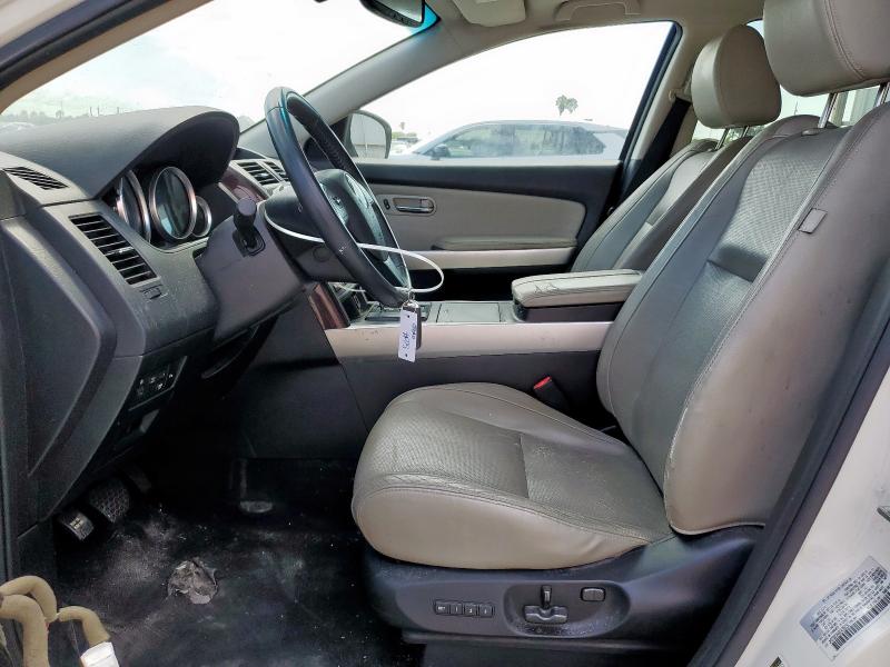 JM3TB2DA4E0435639 - 2014 MAZDA CX-9 GRAND TOURING WHITE photo 7