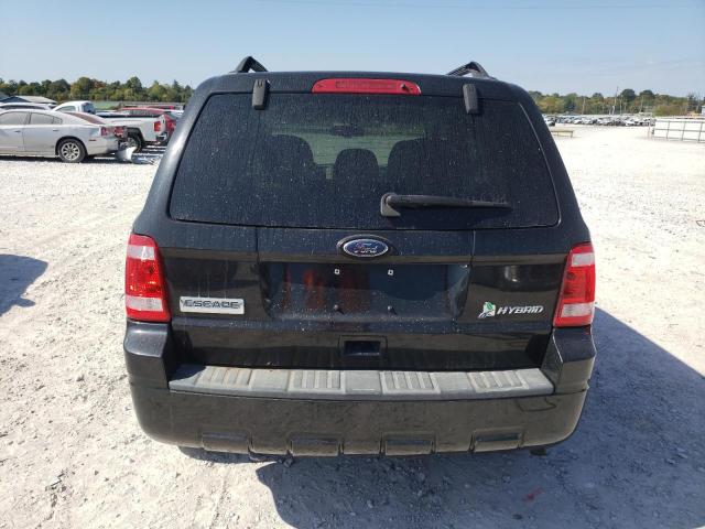 1FMCU5K31BKA09668 - 2011 FORD ESCAPE HYBRID BLACK photo 6