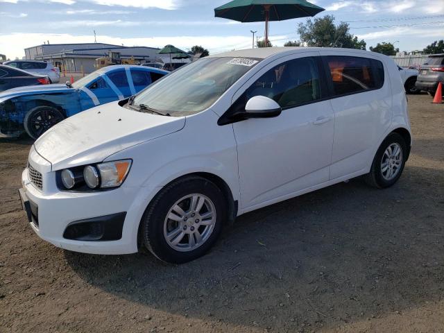 1G1JA6SH6C4173843 - 2012 CHEVROLET SONIC LS WHITE photo 1