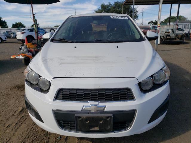 1G1JA6SH6C4173843 - 2012 CHEVROLET SONIC LS WHITE photo 5