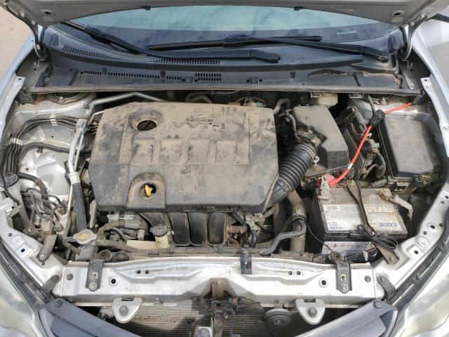 5YFBURHE3GP446614 - 2016 TOYOTA COROLLA L ვერცხლისფერი ფოტო 11