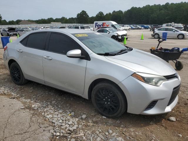 5YFBURHE3GP446614 - 2016 TOYOTA COROLLA L ვერცხლისფერი ფოტო 4