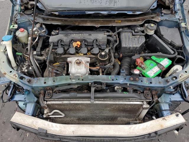 2HGFA16859H348767 - 2009 HONDA CIVIC EX BLUE photo 11