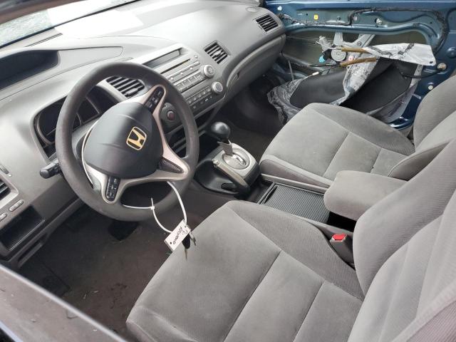 2HGFA16859H348767 - 2009 HONDA CIVIC EX BLUE photo 7