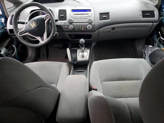 2HGFA16859H348767 - 2009 HONDA CIVIC EX BLUE photo 8