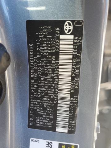 5YFB4MDE6RP202161 - 2024 TOYOTA COROLLA LE Gümüş foto 12