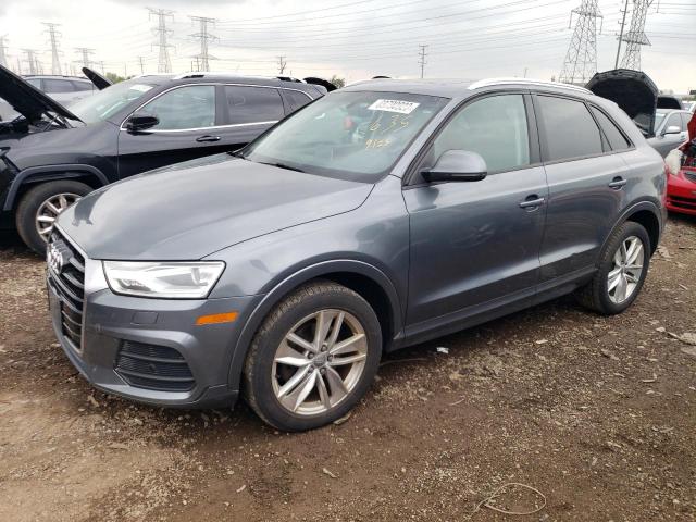 WA1ECCFS5HR000097 - 2017 AUDI Q3 PREMIUM GRAY photo 1